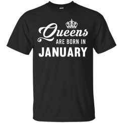 Lady Gaga: Queens Are Born In January T-Shirt