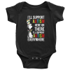 I'll Support Autism Here Or There Kids Version T shirt