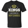 Jason Statham: Kings Are Born In November T-Shirt, Sweater, Tank