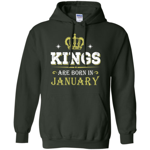 Kings Are Born In January T Shirt, Hoodies, Tank