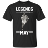 Michael Jordan: Legends Are Born In May T Shirts & Hoodies