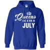 Rihanna: Queens are born in July T Shirts & Hoodies