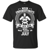 Never Underestimate An Old Man Who Was Born In June T Shirts