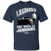 Vin Diesel: Legends Are born in January T Shirt, Hoodies