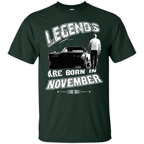 Vin Diesel: Legends Are born in November T Shirt, Hoodies