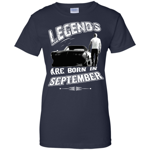 Vin Diesel: Legends Are born in September T Shirt, Hoodies