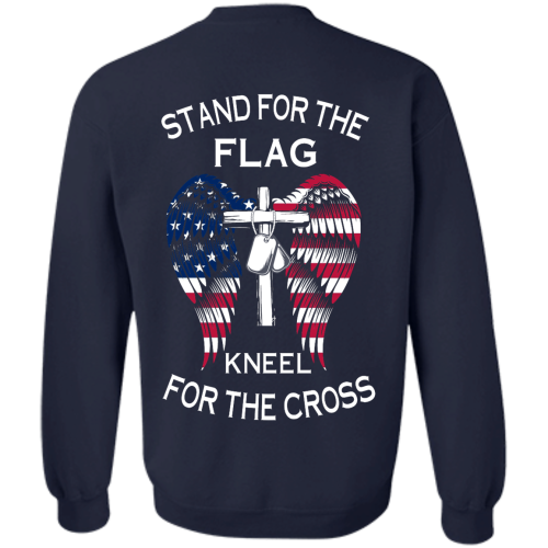 Stand For The Flag Kneel For The Cross T Shirts, Hoodies