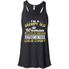 I'm a grumpy old woman my level of sarcasm depends on your level of stupidity t shirts